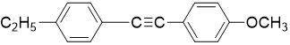 4-乙基对甲氧基二苯乙炔