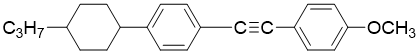 4-丙基环己基对甲氧基二苯乙炔