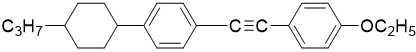 4-丙基环己基对乙氧基二苯乙炔