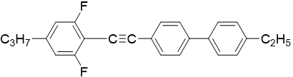 4-丙基-2,6-二氟苯乙基联苯乙炔