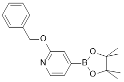 2-苄氧基吡啶-4-硼酸嚬哪醇酯